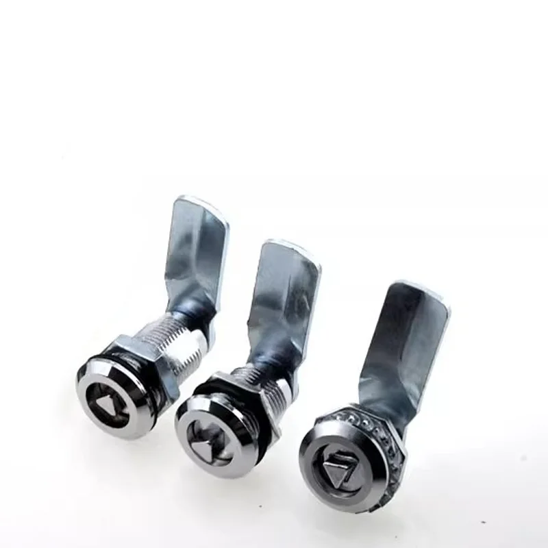 3Sets MS705-28/36 Triangle Lock Zinc Alloy For Machine Distribution Box Cabinet Door Switch Cylindrical Locker