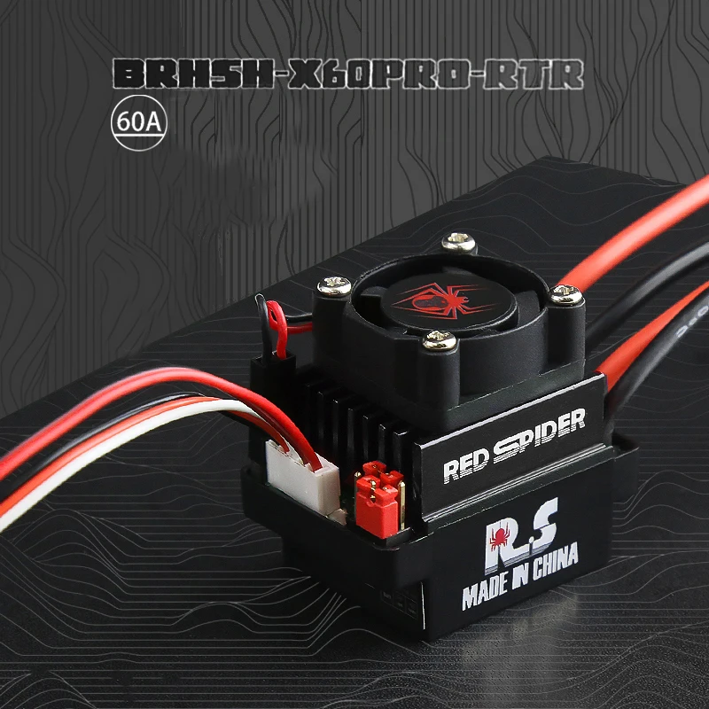 Zdalnie sterowany Model samochodu model QUICRUN wysokiej jakości 6-12V szczotkowany regulator prędkości silnika 320A ESC dla statku RC i łodzi R/C