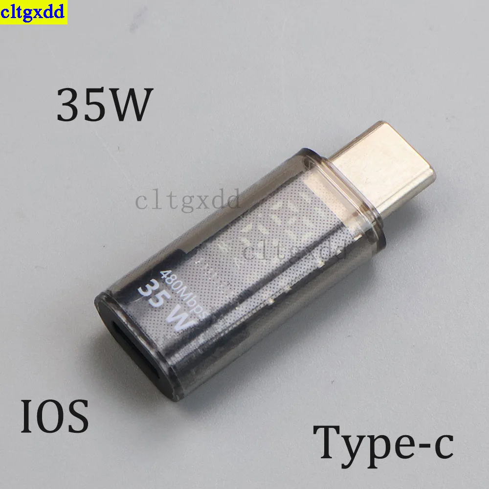 Cltgxdd 1-piece PD 35W 140W USB adapter for LED display, iOS/Type-c converter, intelligent fast charging, and data transmission