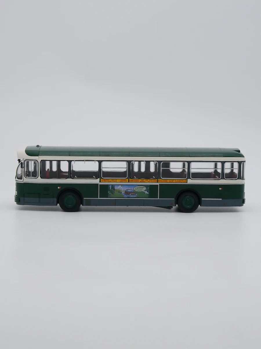 Diecast Ixo Scala 1:43 Renault Saviem SC10 Renault Saviem Bus Francese Bus Modello di Auto In Lega Modello di Auto Da Collezione Giocattolo Regalo Souvenir