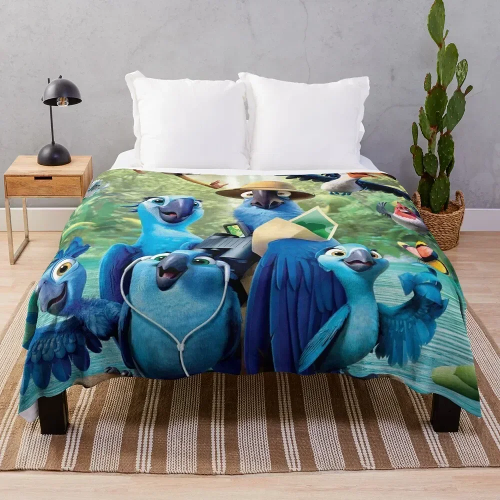 

RIO Throw Blanket Lightweight Warm Blanket for Indoor Outdoor Use