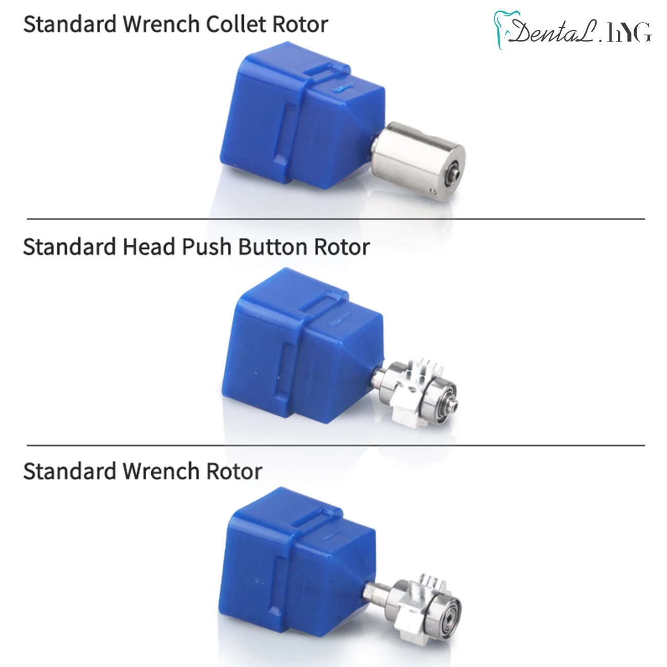 Dental Handpiece Turbine Rotor Great High Speed Device Cartridge Accessory Standard Wrench Push Button Torque Bearing