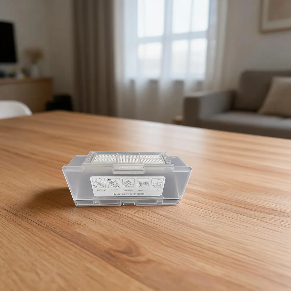 Replacement Waste Box As Shown Robot Vacuum Dustbin Fine Dust for capture Easy Installation Design Optimal Performance