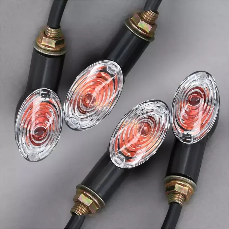 

4PCs universal motorcycle turn signal lights indicator lamp for Suzuki for Harley for Honda for scooter