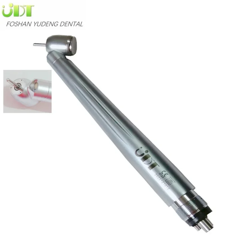 Pièce à Main LED Résistante à 45 UDT, Haute Vitesse, Triple Pulvérisation d'Eau, Roulements Cemaric