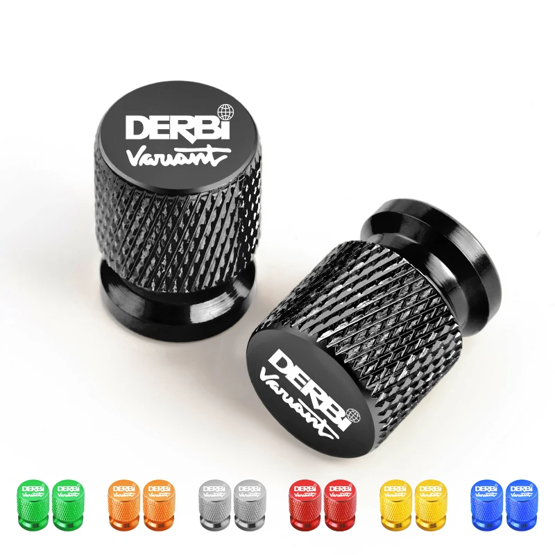 

2 шт. для мотоциклов DERBI VARIANT SPORT R: Колпачки-заглушки для ниппелей колесных шин, аксессуары с ЧПУ