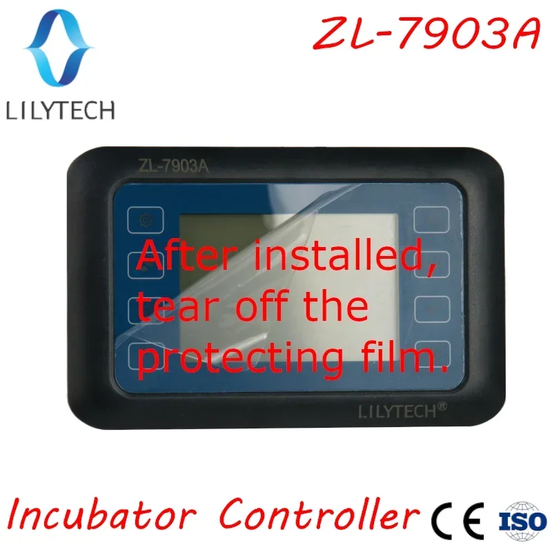 Imagem -05 - Lilytech Temperatura Automática e Umidade Incubadora Controlador Super Multifuncional 100240v ac Zl7903a Zl-7901a