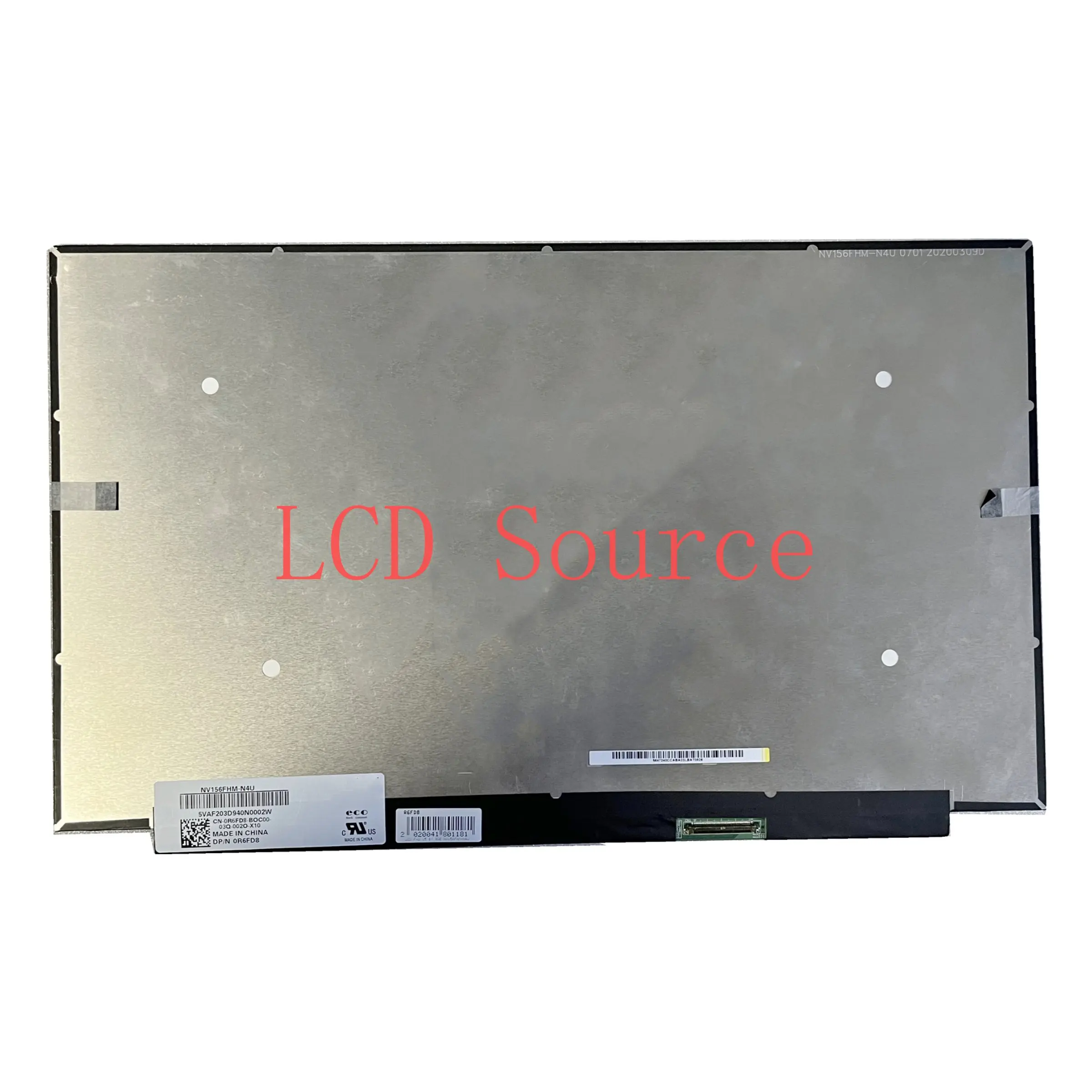 Imagem -02 - Ajuste N156hra-gaa B156han13.0 120hz Magro Led Matrix Painel de Tela Lcd Fhd Nv156fhm-nx1 Nx2 Lm156lfgl03 Lm156lfgl02 Nv156fhm-n4u