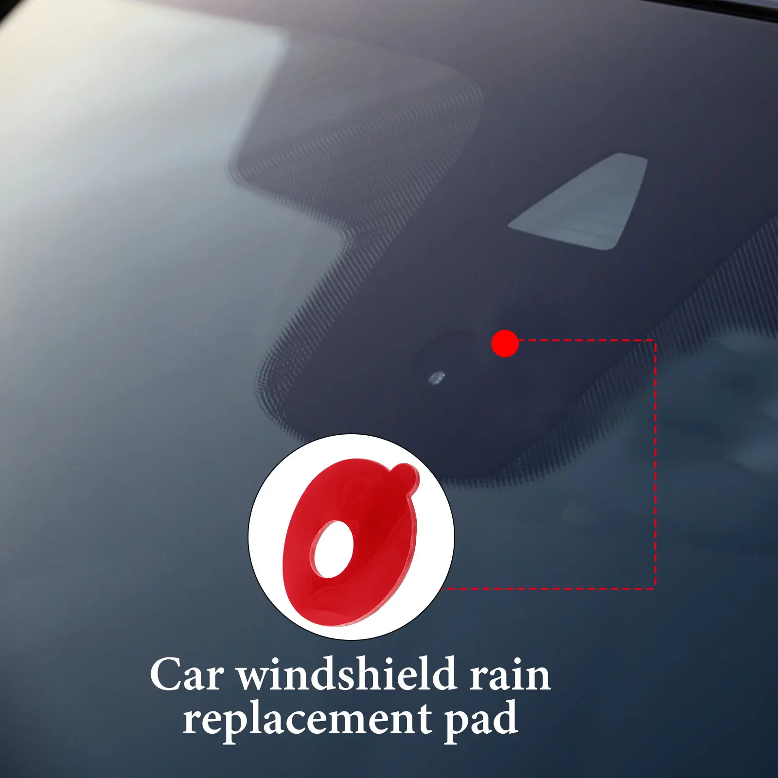 

Replacement Pad For Car Windshield Auto Wiper Cushion Durable Easy Install Vehicle Accessory Car Rain Sensor Tool Windshield
