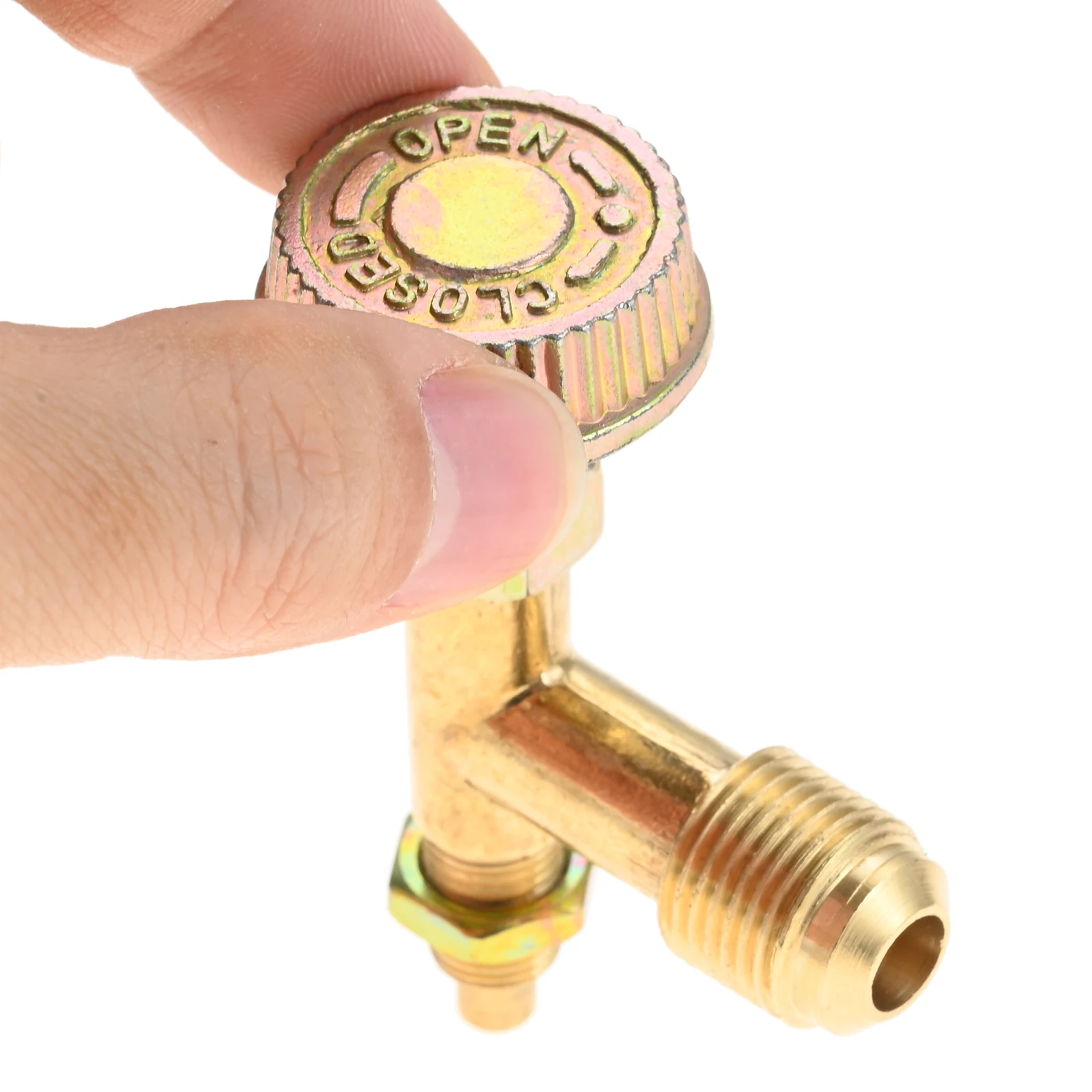 Brass Propane Gas Stove Needle Control Valve + 3/8\