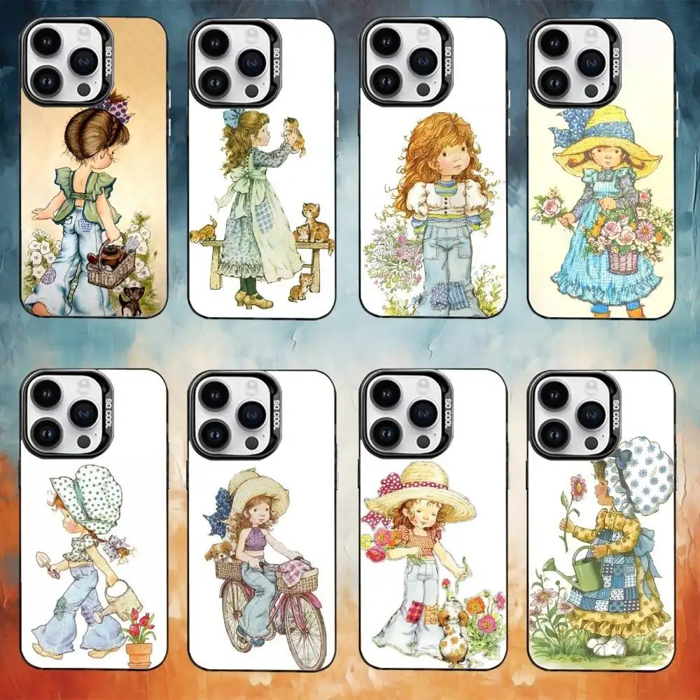 

Sweet S-Sarah Kay Phone Case Color Silver Shell For IPhone 17 16 15 14 13 12 11 Pro Max Plus