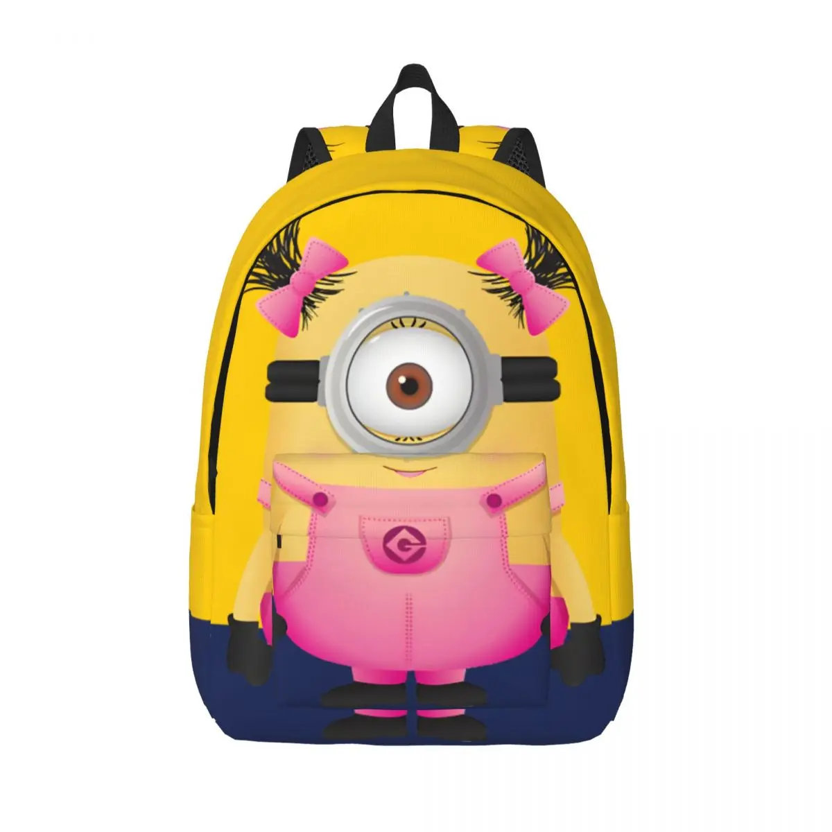 

Minions Twintails Backpack Despicable Me Minions Students Kawaii For Work Back To School Gift Retro Washable Daypack