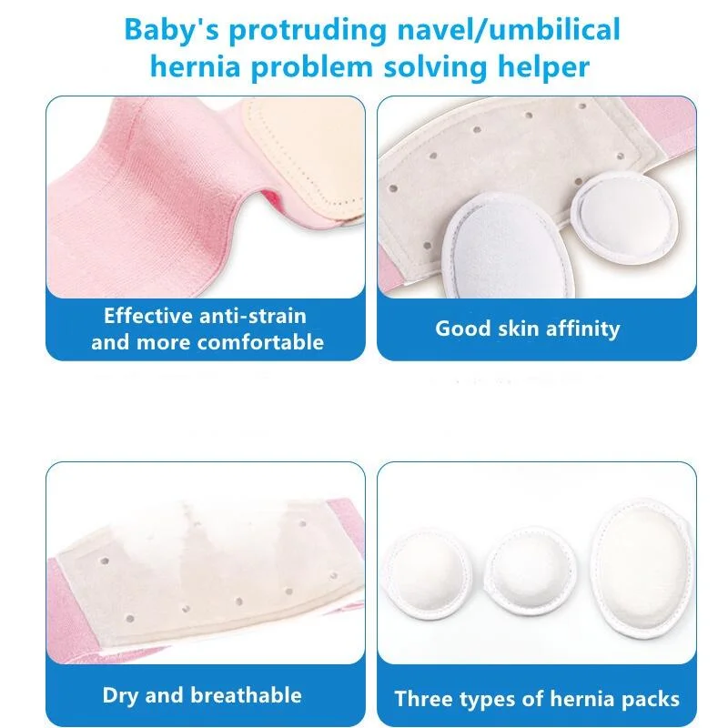 Baby Inguinal Hernia Belt Pressure Hernia Protection Belly Umbilical Cord Pure Cotton Breathable view 2