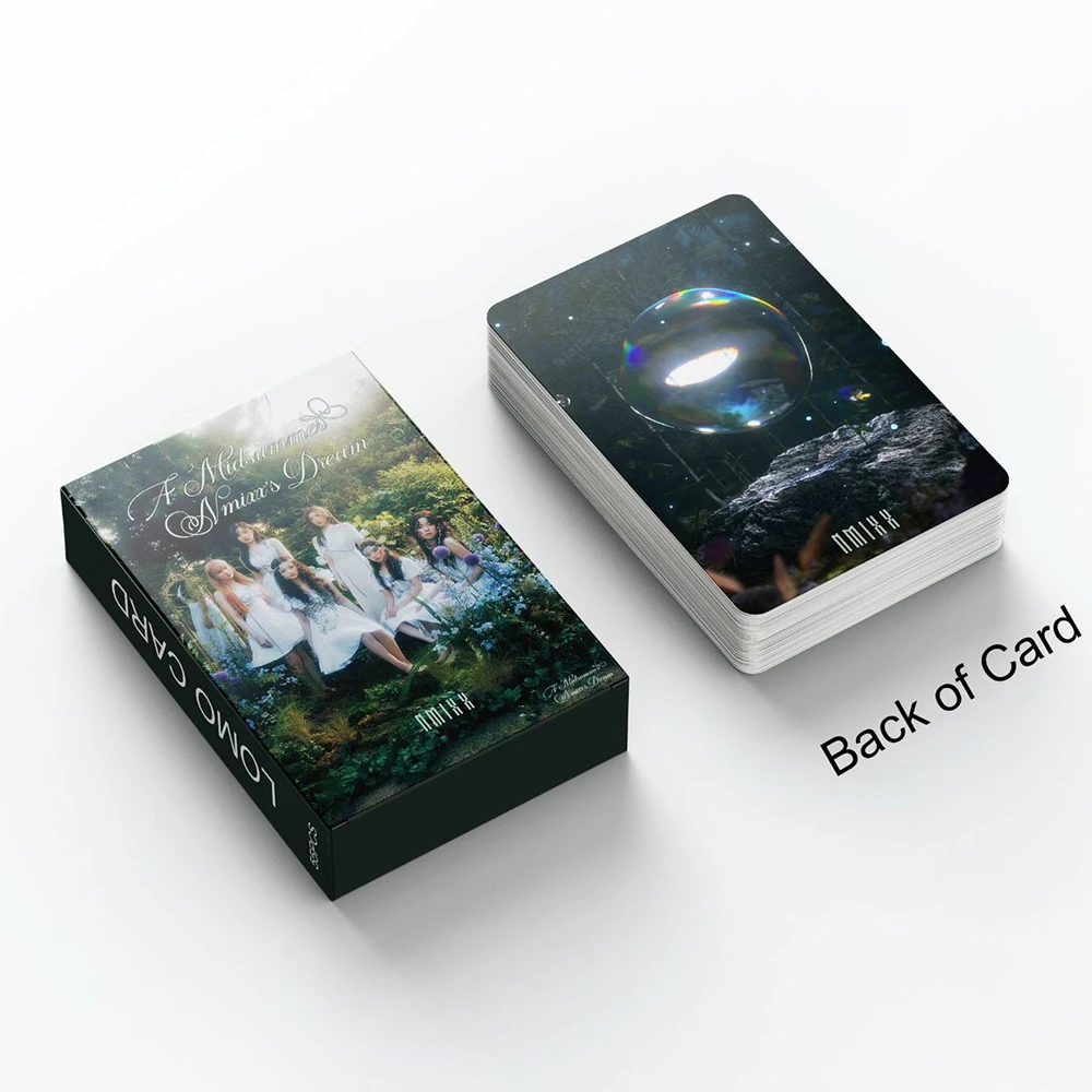 NMIXX-nuevo álbum de fotos de Kpop, tarjetas Lomo de ensueño de NMIXX A mediados de verano, tarjetas postales, colección de fanáticos, regalo, 55 piezas por juego