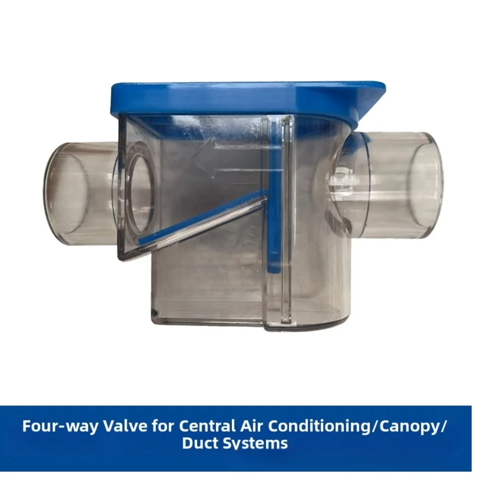 2025 AC Drain Check Valve Anti-Backflow Wind Noise Proof= For Air Conditioning Pipe 3-Way Protection  Valve Secure Connection