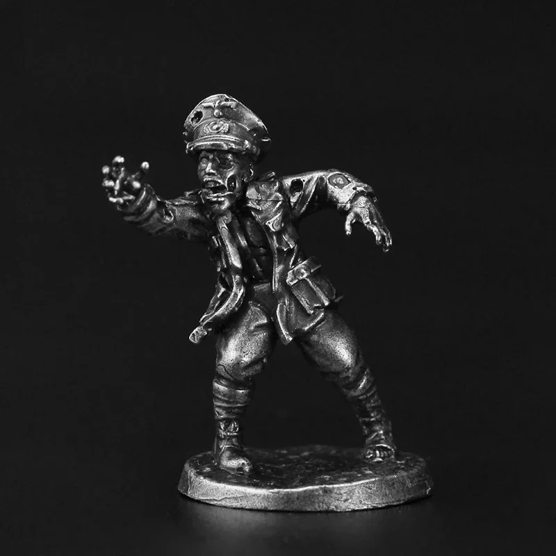 Wojskowe II Wojna Światowa Niemiecka Armia Zombie Żołnierz Korpus Metalowe Modele Figurki Akcji Zabawki Gra Planszowa Element Ozdoba Akcesoria