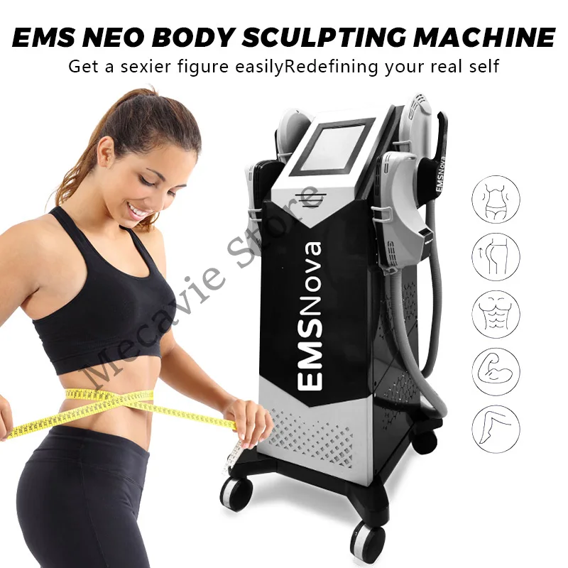 

EMSNova Black Gold RF Sculpt Machine 6500W 15 Tesla Body Slimming Muscle Stimulation Technology Black Edition 2025