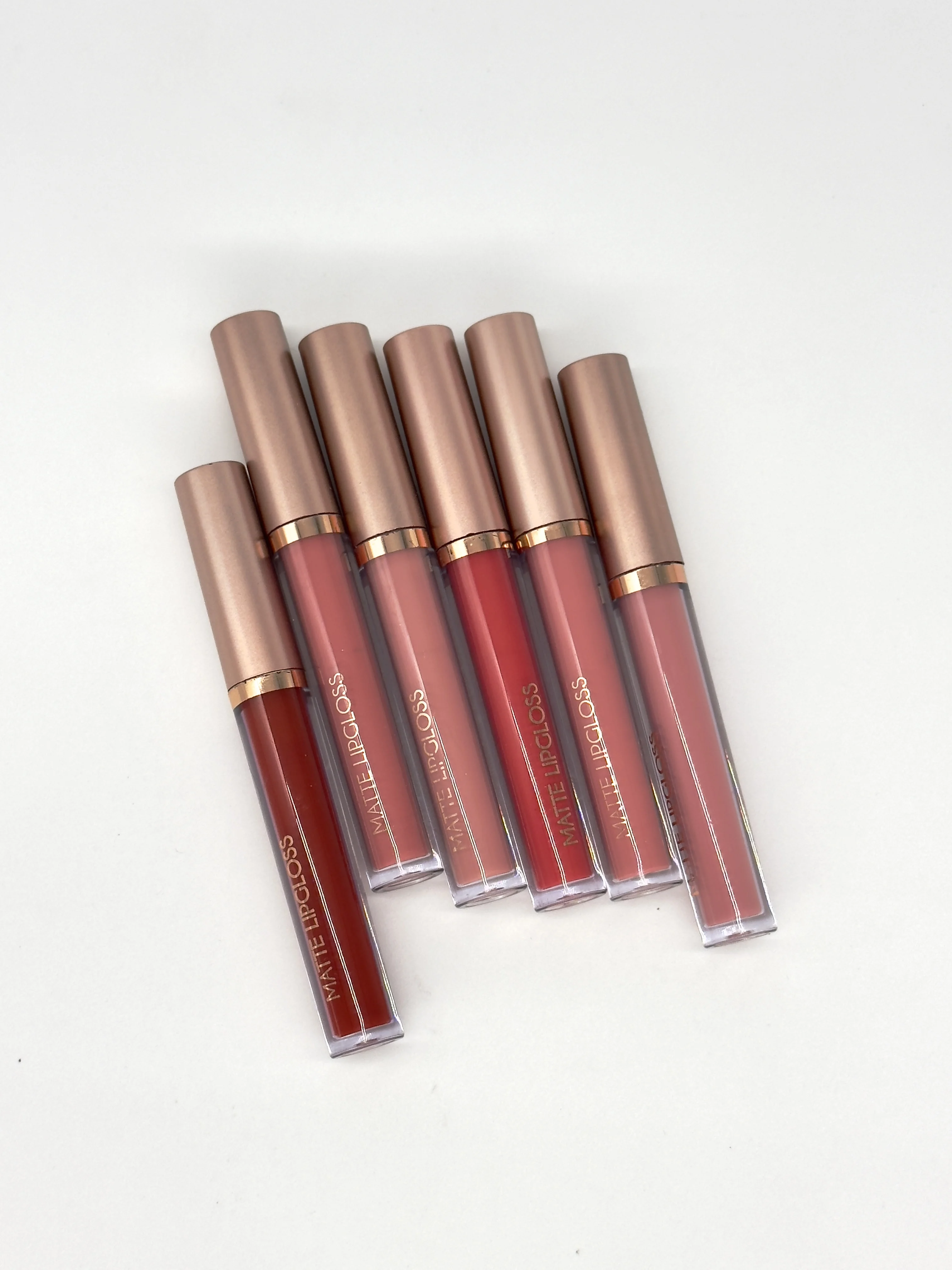Matte Matte Lip Glaze Lipstick Set, Six-Color Long-Lasting Non-Fading Non-Stick Cup Waterproof Color Development