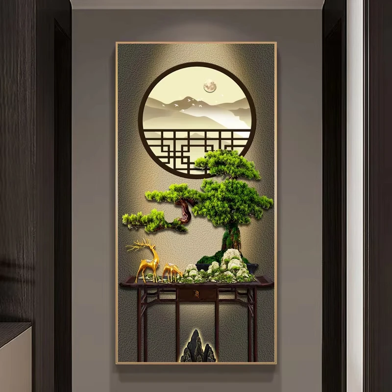 

2024Modern Landscape Decoration Painting LED Lighting Indoor Wall Lights Living Room Dining Room Corridor Foyer Home Wall Lights