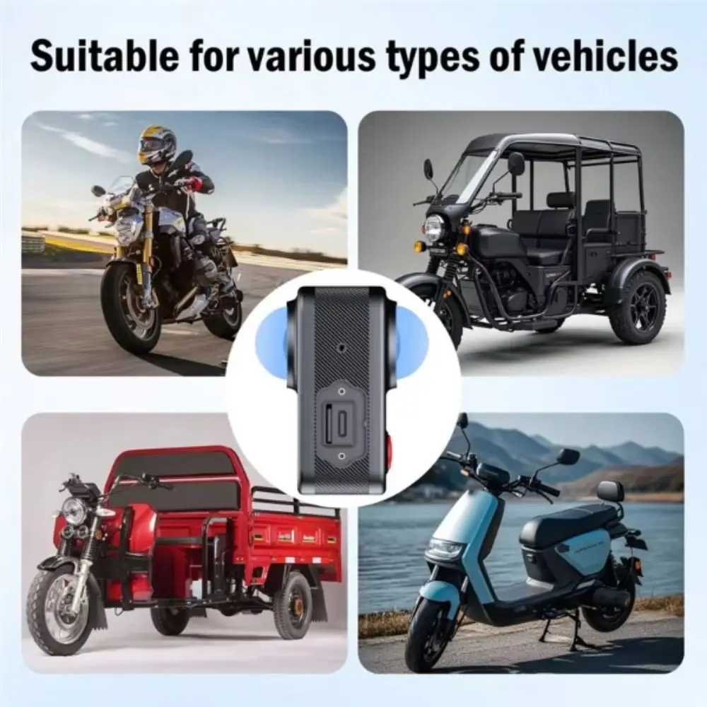 Waterproof Motorcycle Dash Cam Wifi Connect Front View Dual DVR Action Camera Inside View Dual Camera Motorcycle Camera Recorder