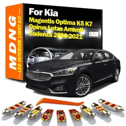 MDNG Canbus Car LED Interior Light Kit For Kia Magentis Optima K5 K7 Opirus Lotze Amanti Cadenza 2000-2021 Led Bulbs No Error