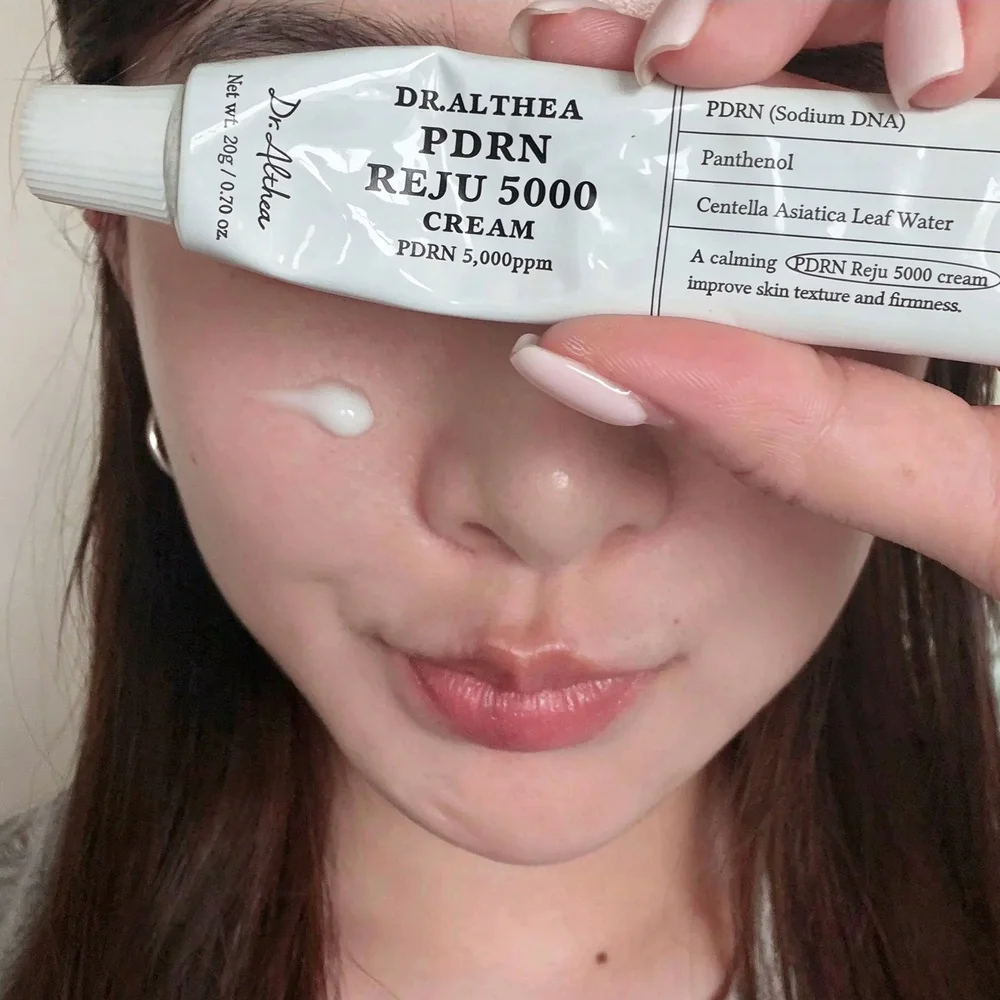 Dr. Althea PDRN Reju 5000 Cream 20g Korean Vegan Face Moisturizer with PDRN Centella for Soothing SkinCare Barrier Original