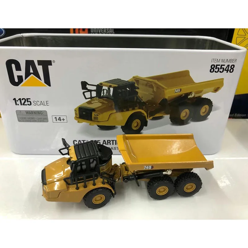 

DM Diecast 1:125 Scale CAT 745 Articulated Dump Truck Alloy Construction Vehicle Truck Model Collection 85548