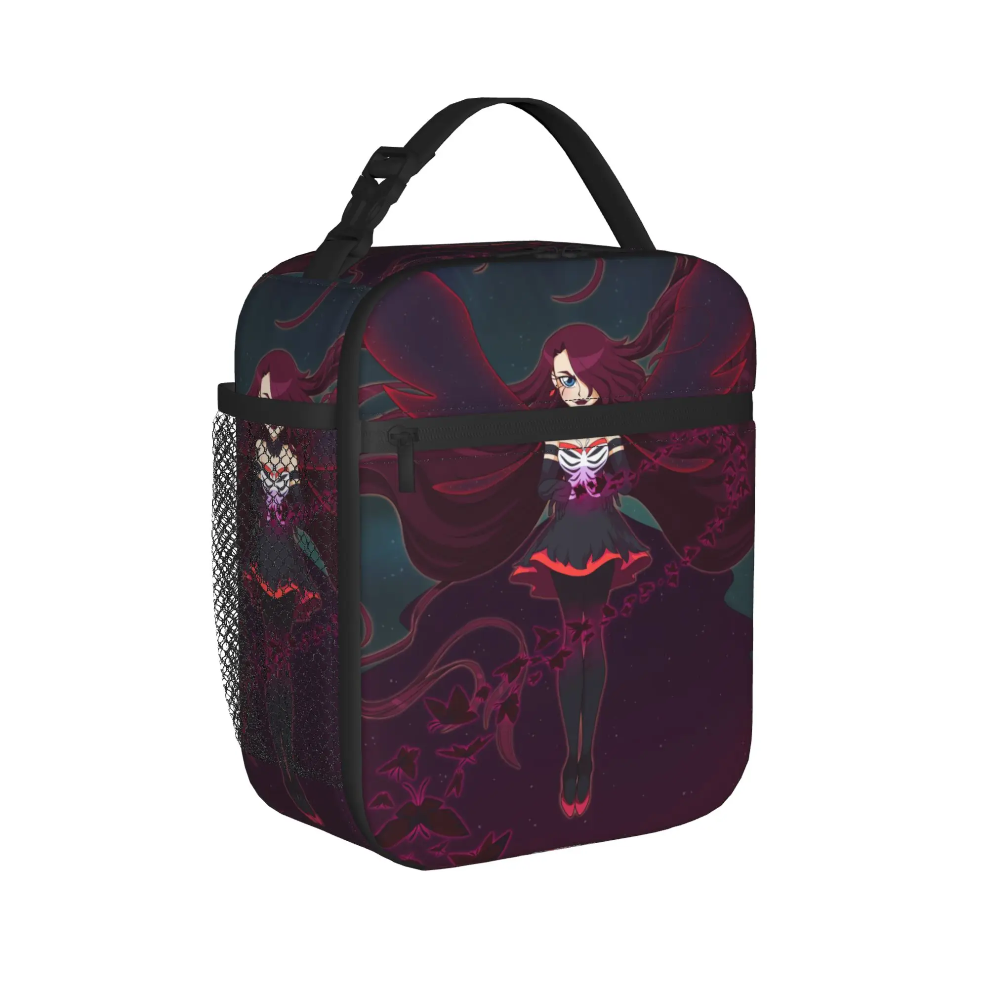LoliRock Lunch Bag  Aesthetic Lunch Box School Portable Thermal Lunch Bags For Child Waterproof Graphic Cooler Bag