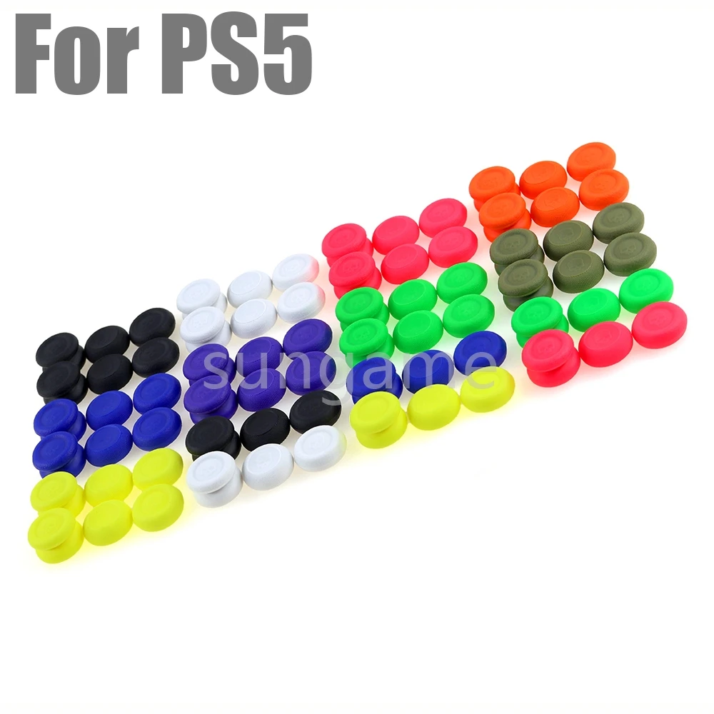1 مجموعة ل PS5 PS4 XBOX سلسلة PS3 التبديل برو XBOXONE تحكم 6 في 1 قبضة الجمجمة الإبهام قبضة مجموعة عصا التحكم غطاء Thumbstick غطاء #2