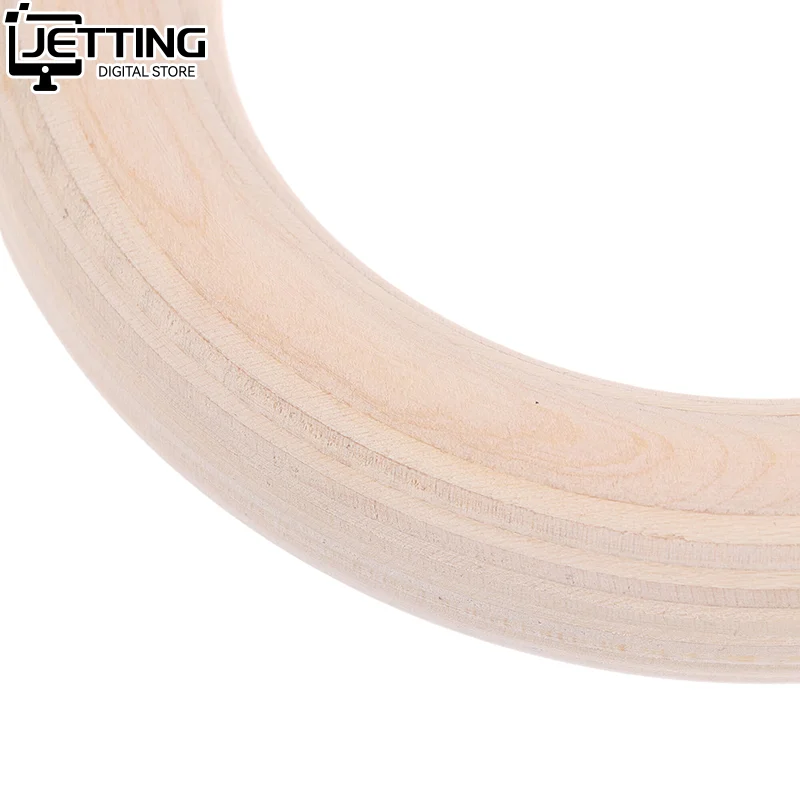 2 unids/pares anillo de madera portátil Crossfit anillos de gimnasia gimnasio fuerza de hombro entrenamiento físico en casa anillo de ejercicio físico