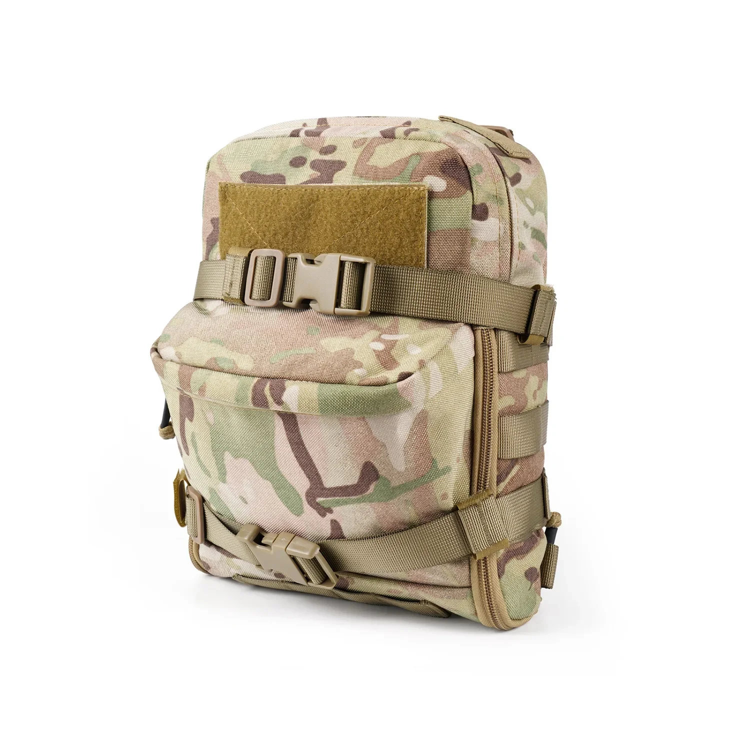 Tactical Hydration Pack Mini Back Panel Water Bag Nylon Molle Pouch Hunting Lightweight Vest Hose Accessories Zipper Backpack