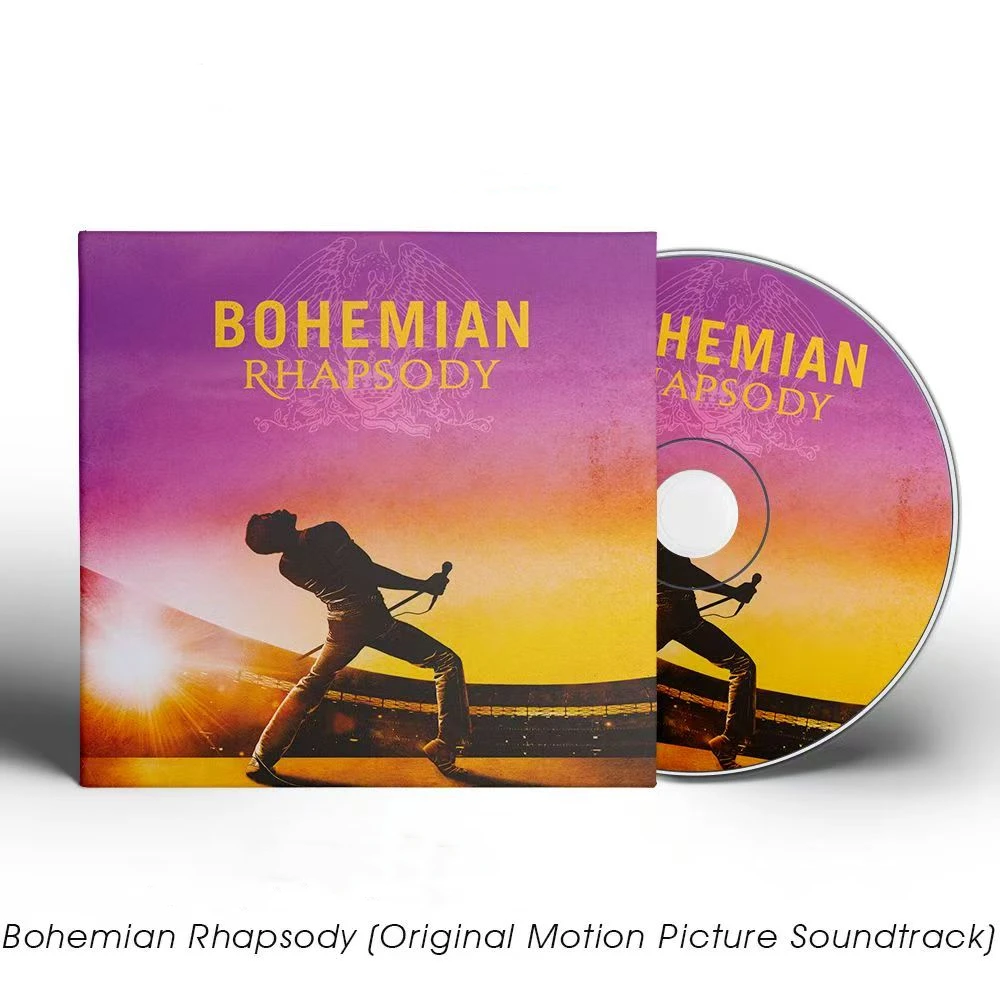 Caja de música Rhapsody Queen, disco compacto de la película Bohemian, Greatest Hits, OST Album CD Cosplay Walkman Car Soundtracks, regalos de colección