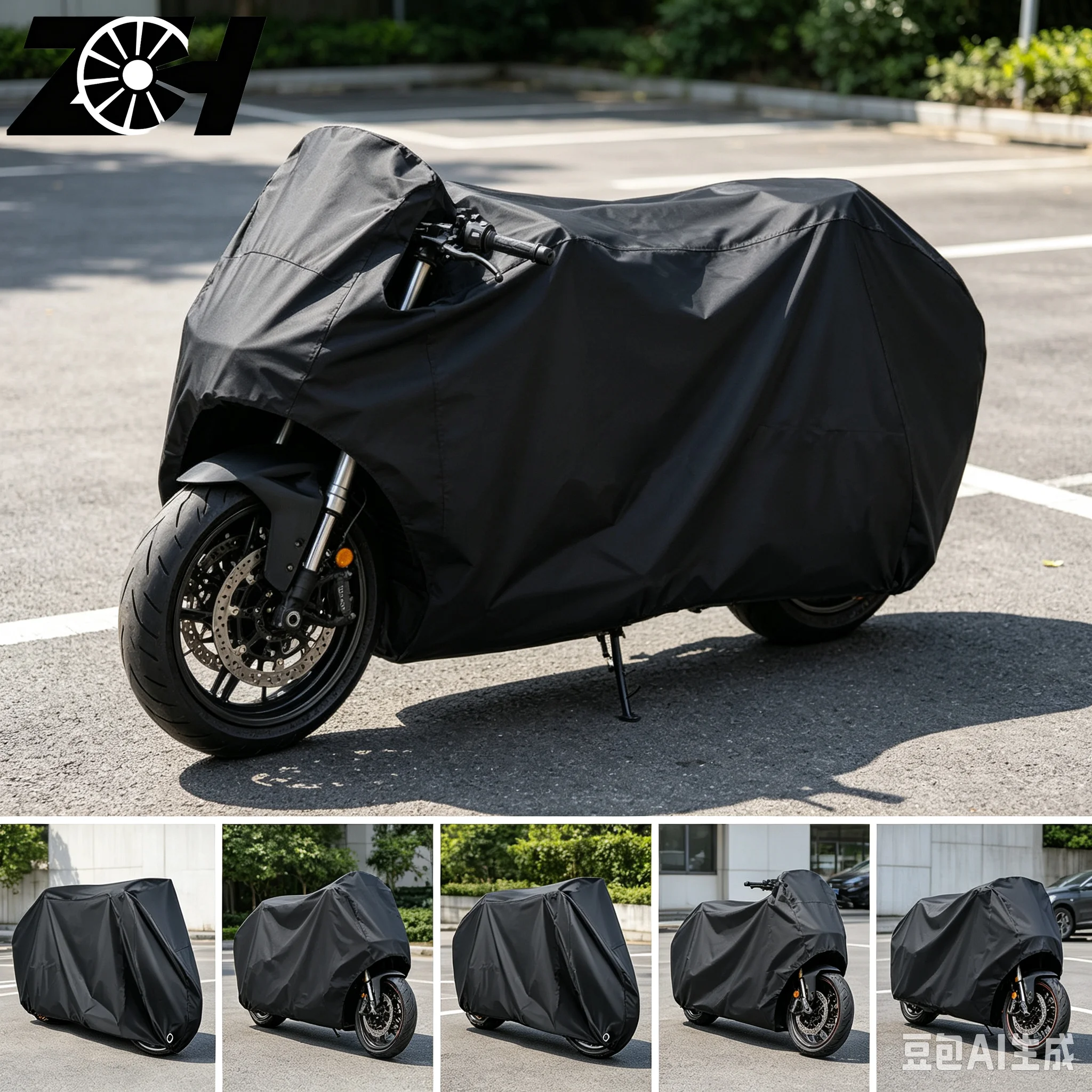 Universal S M L XL Waterproof Bicycle Mountain Motorcycle Bike Cover Outdoor Rain Dust Protector Anti-UV