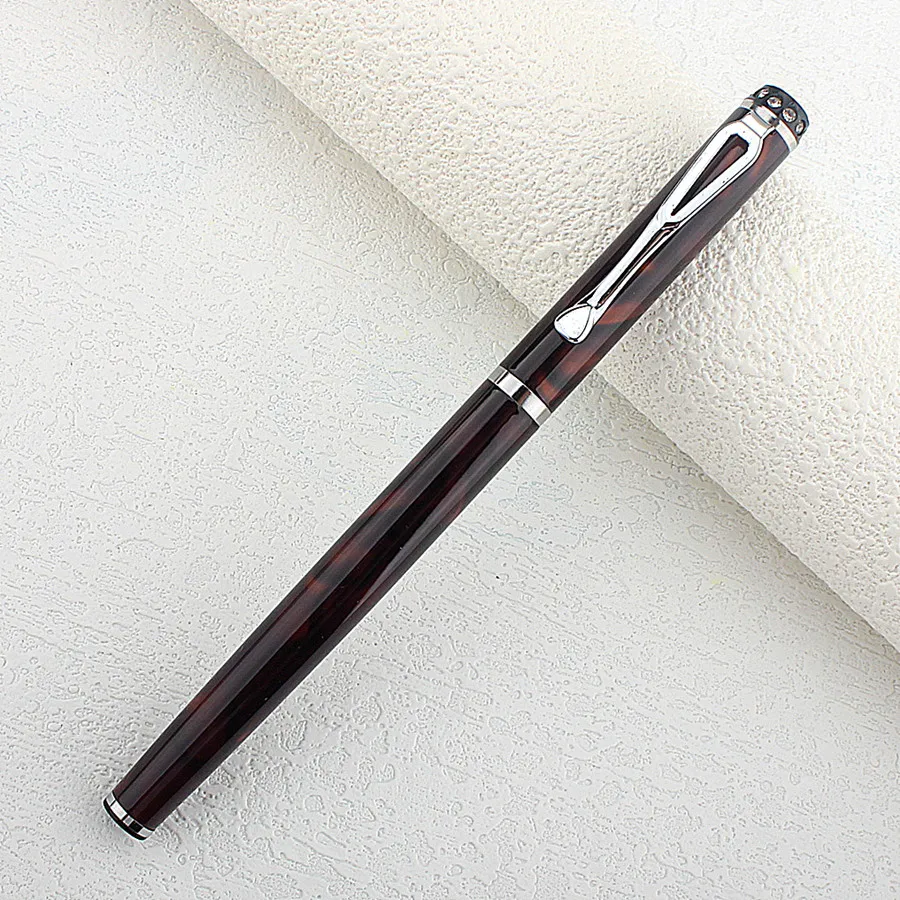 Jinhao 301 Metal Fountain Pen Popular EF F NIB Business Office School Supplies Writing Stationery