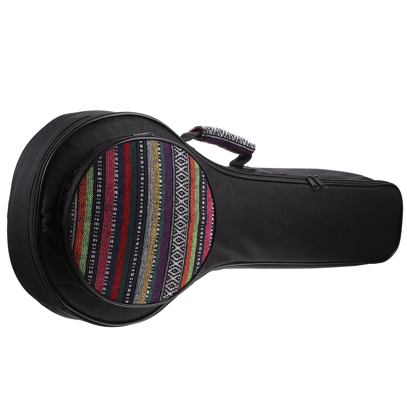 Bolsa de bandolim portátil, acolchoamento de algodão reforçado, à prova d'água, à prova de umidade, elegante, estojo de transporte de nylon para dias chuvosos, 1 peça