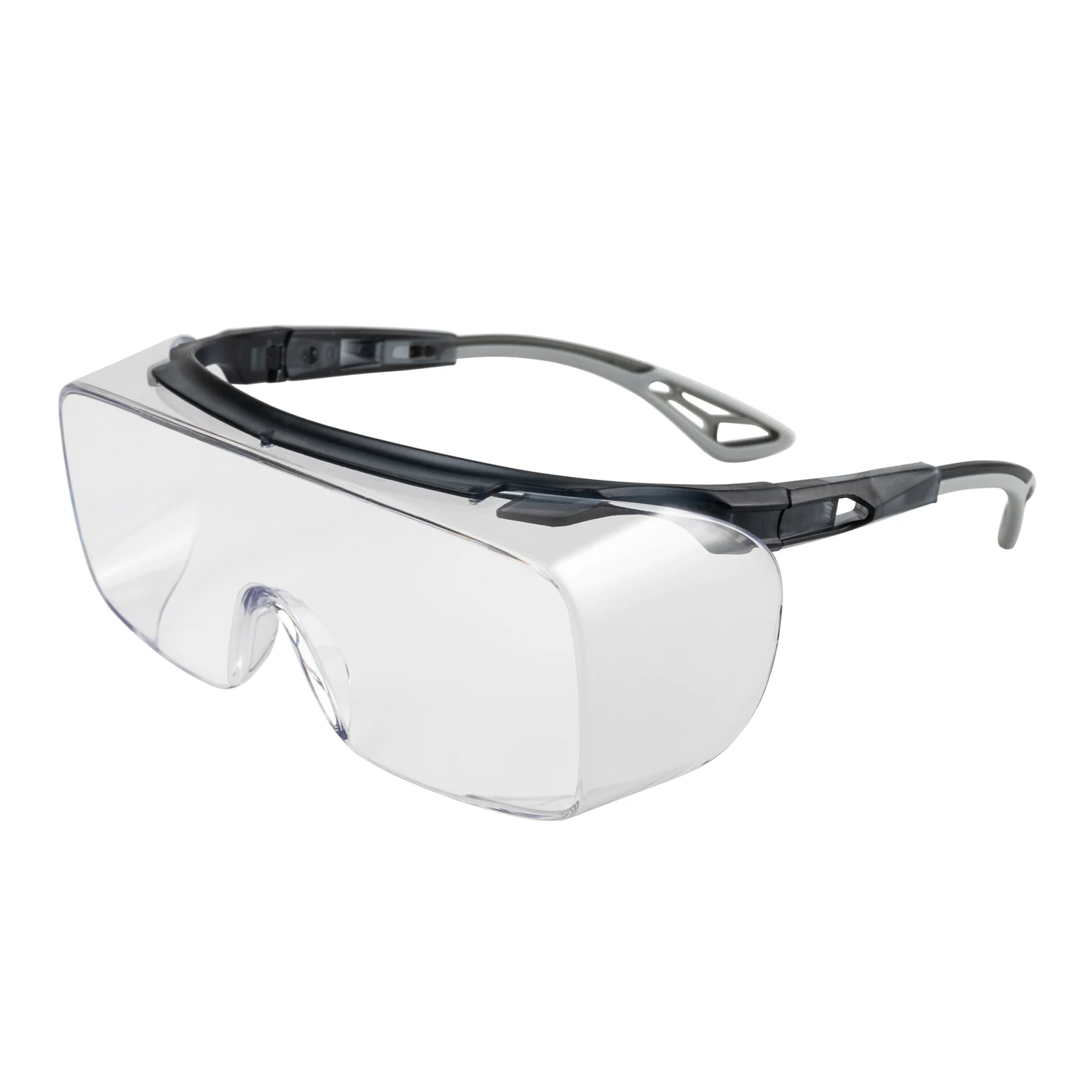 Anti-Beschlag-Schutzbrille, verstellbare Bügel und Seitenschutz, kratzfeste, umschließende Gläser, Laborbrille zum Mähen