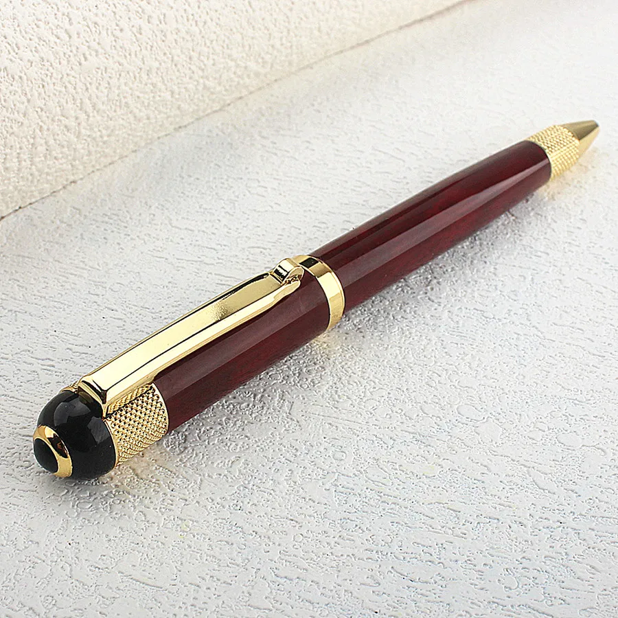 luxury quality pen metal classical student Ballpoint Pen men signature INK PENS Stationery Office Supplies pencil bag choose