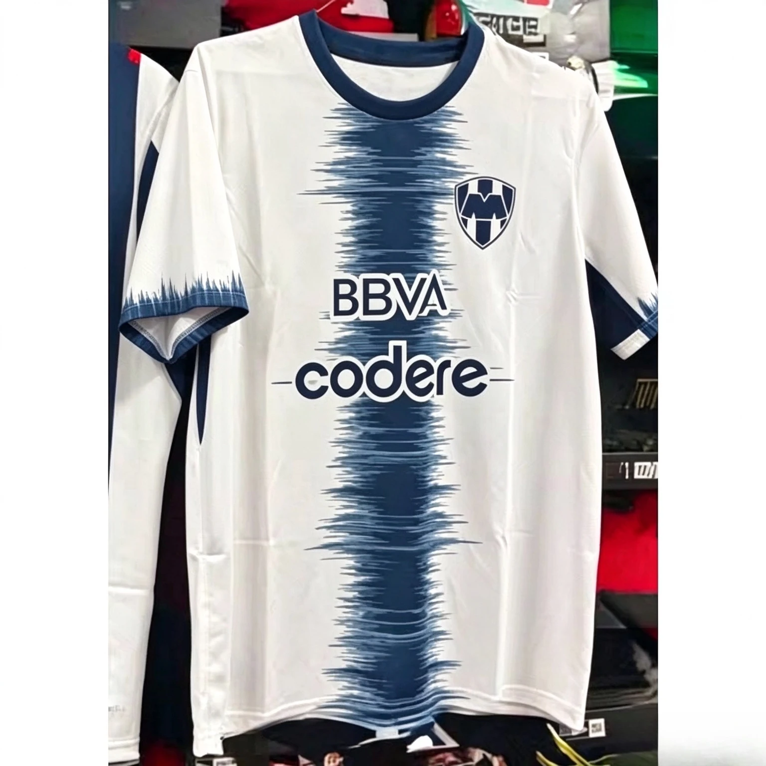 26-27 Monterrey Home and Away T-Shirt with 3D Digital Print, Comfortable and Breathable Sports Casual Top