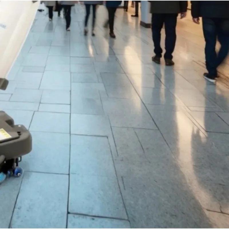 

K6 Electric Commercial Mini Compact Tile Marble I Mop Automatic Small Hand Held Floor Scrubber Cleaning Machine