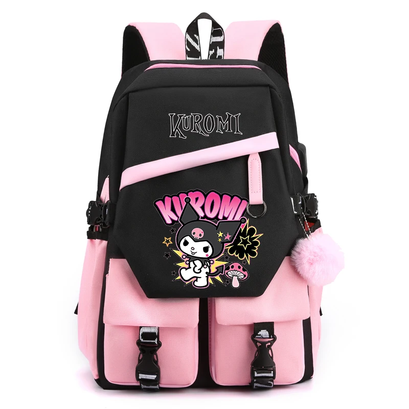 Sanrio Cinnamoroll Backpack Lunch Bag Teenager Girl Boy Backpack Schoolbag Back To School Bookbag Men Women Travel Bag Mochila