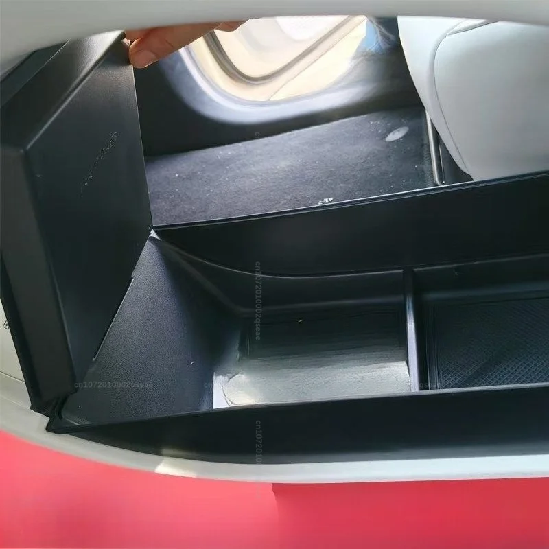 Für Geely EX2 Proton eMas 5 2025 2026 Upgrade Zweischichtiger Unter-Konsolen-Aufbewahrungsbox-Organizer Innenzubehör – Detail 5