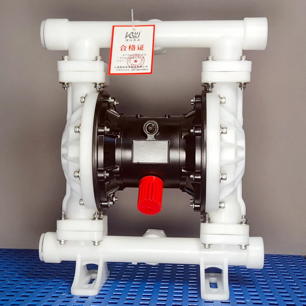 Kaiyang 1-inch Plastic Pump KYQ25LSD6FF Pneumatic Diaphragm Pump Acid Alkali Sewage Transfer Pump 7-day Shipping