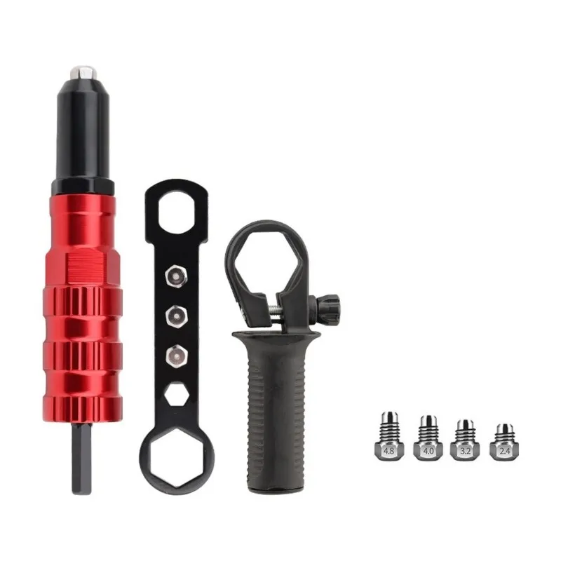 ABUG-Compact And Efficient Electric Rivet Gun Conversion Head Kit-For Industrial Use Adapter