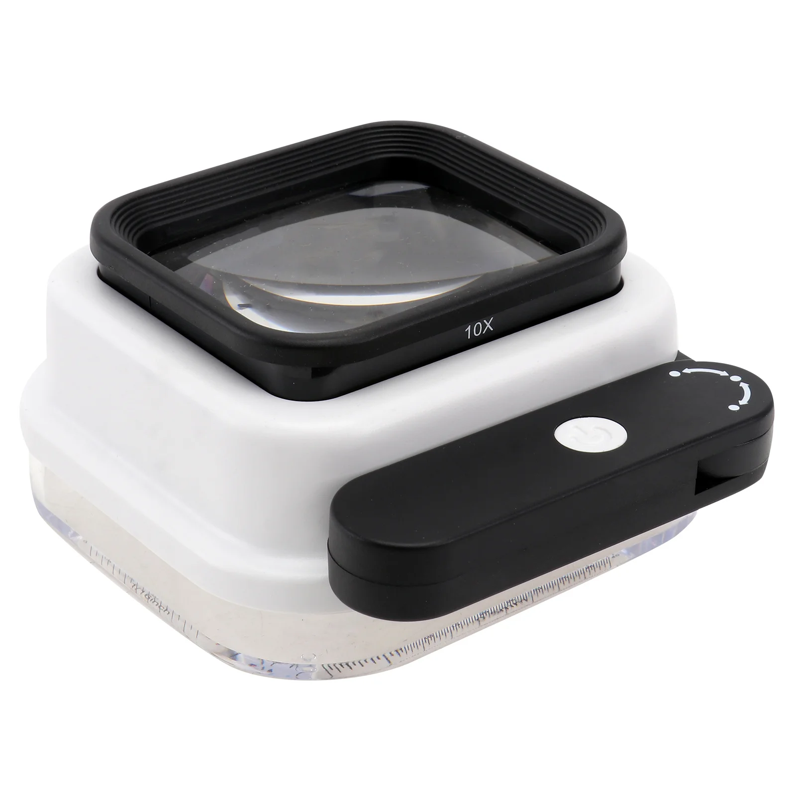 

Magnifying Lens Compact Lightweight With Scale Handle Reading Magnifier For Seniors Students Low Vision 10X 15X 20X Led Handheld