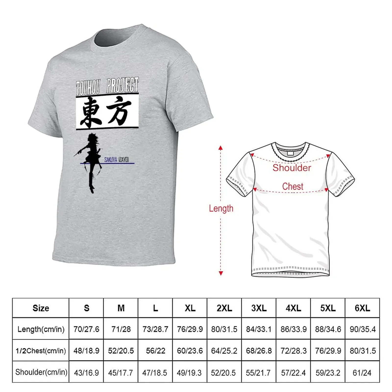 Sakuya Izayoi T-Shirt customs design your own customs mens t shirt graphic