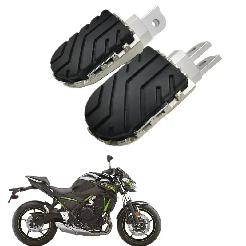 

MOTO FOR KAWASAKI Z650 Motorcycle Accessories Front Footpegs Foot Rest Peg