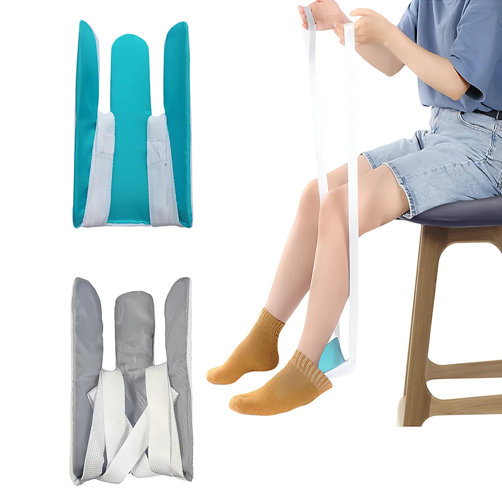 جهاز مساعد الجورب بدون ثني لكبار السن المعاقين، أداة مساعدة جورب الحوامل، جهاز مساعد الجورب