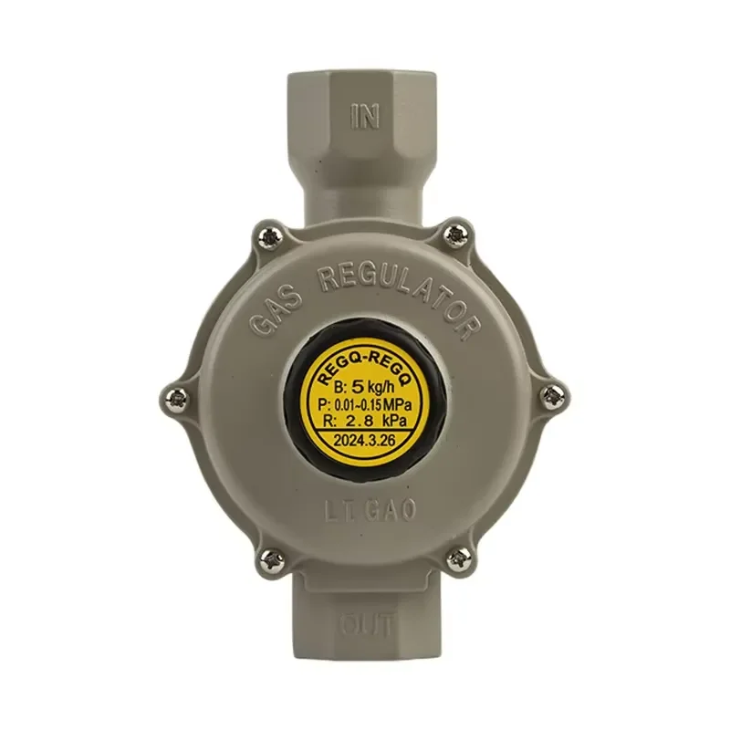 Industrial Grade 5kg Low Pressure Reducing Valve 4 Split Angle Structure Thickened Body Pneumatic Explosion Proof Gas