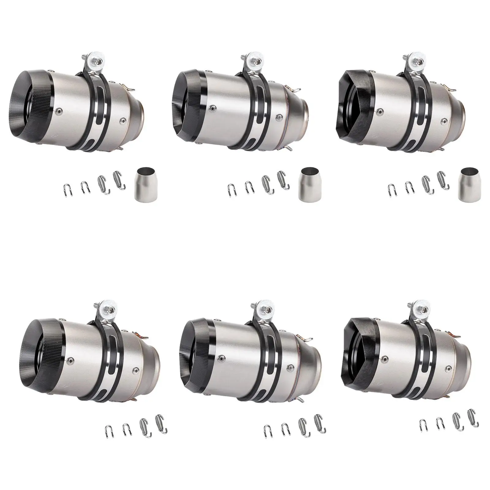 

Exhaust Pipe DIY Accessories Assembling Tailpipe for Kawasaki ZX6R