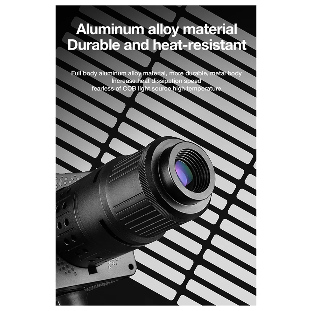 

AA87C V850 Mini Bowens Mount Photography Spotlight Plug-in Condenser Optical Focusing Projection for Ulanzi 40W Pro Light